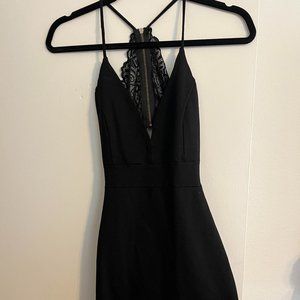 Windsor Black Mini Dress - Size Small